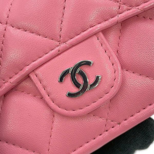 シャネル 三つ折り財布 マトラッセ ココマーク クラシック スモール フラップ ウォレット AP0230 CHANEL