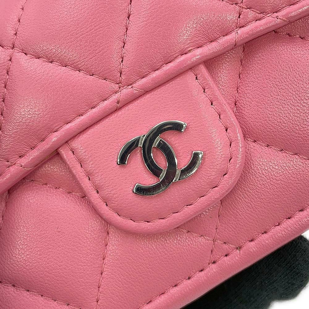 シャネル 三つ折り財布 マトラッセ ココマーク クラシック スモール フラップ ウォレット AP0230 CHANEL
