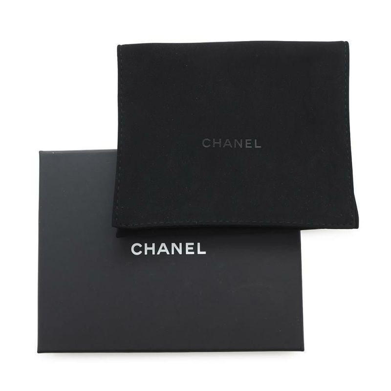 シャネル 三つ折り財布 マトラッセ ココマーク クラシック スモール フラップ ウォレット AP0230 CHANEL 黒