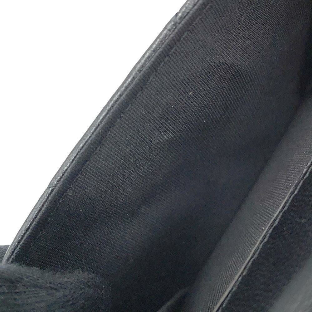 シャネル 三つ折り財布 キルティング ココマーク シャネル19 スモール フラップ ウォレット ラムスキン AP1789 CHANEL 黒