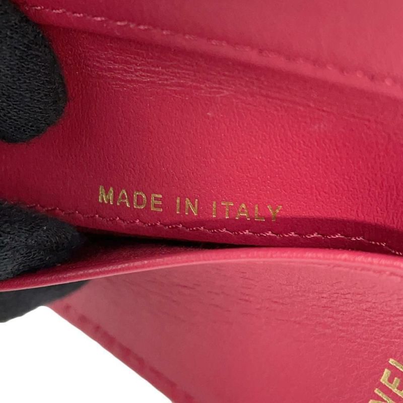 シャネル 三つ折り財布 キルティング ココマーク シャネル19 スモール フラップ ウォレット ラムスキン AP1789 CHANEL 黒