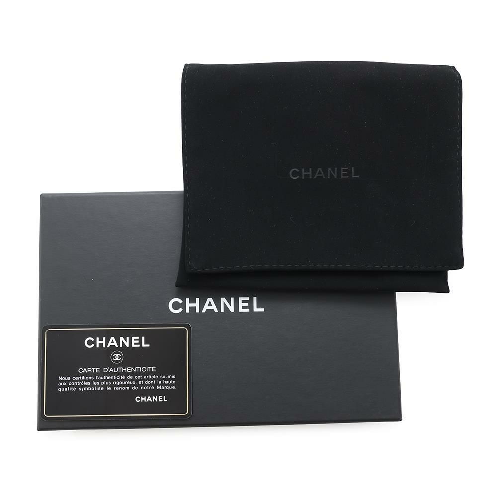 シャネル 三つ折り財布 キルティング ココマーク シャネル19 スモール フラップ ウォレット ラムスキン AP1789 CHANEL 黒
