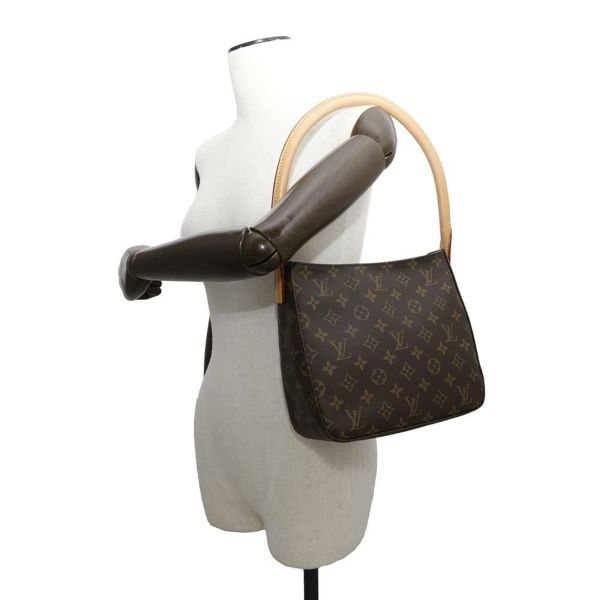 Louis Vuitton モノグラム ショルダーバッグ　ルーピング ルーピング 【質Shop天満屋】【人気】ルイ・ヴィトン モノグラム