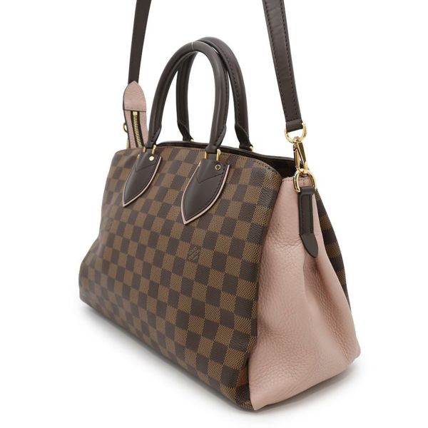 ルイヴィトン ハンドバッグ ダミエ・エベヌ ノルマンディー N41488 LOUIS VUITTON 2way ピンク