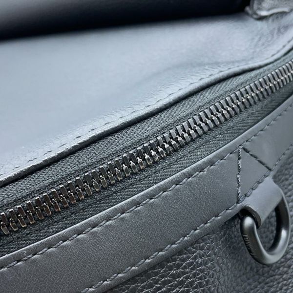 ルイヴィトン リュック テイクオフ・バックパック グレインレザー M57079 LOUIS VUITTON バッグ メンズ 黒 ブラック