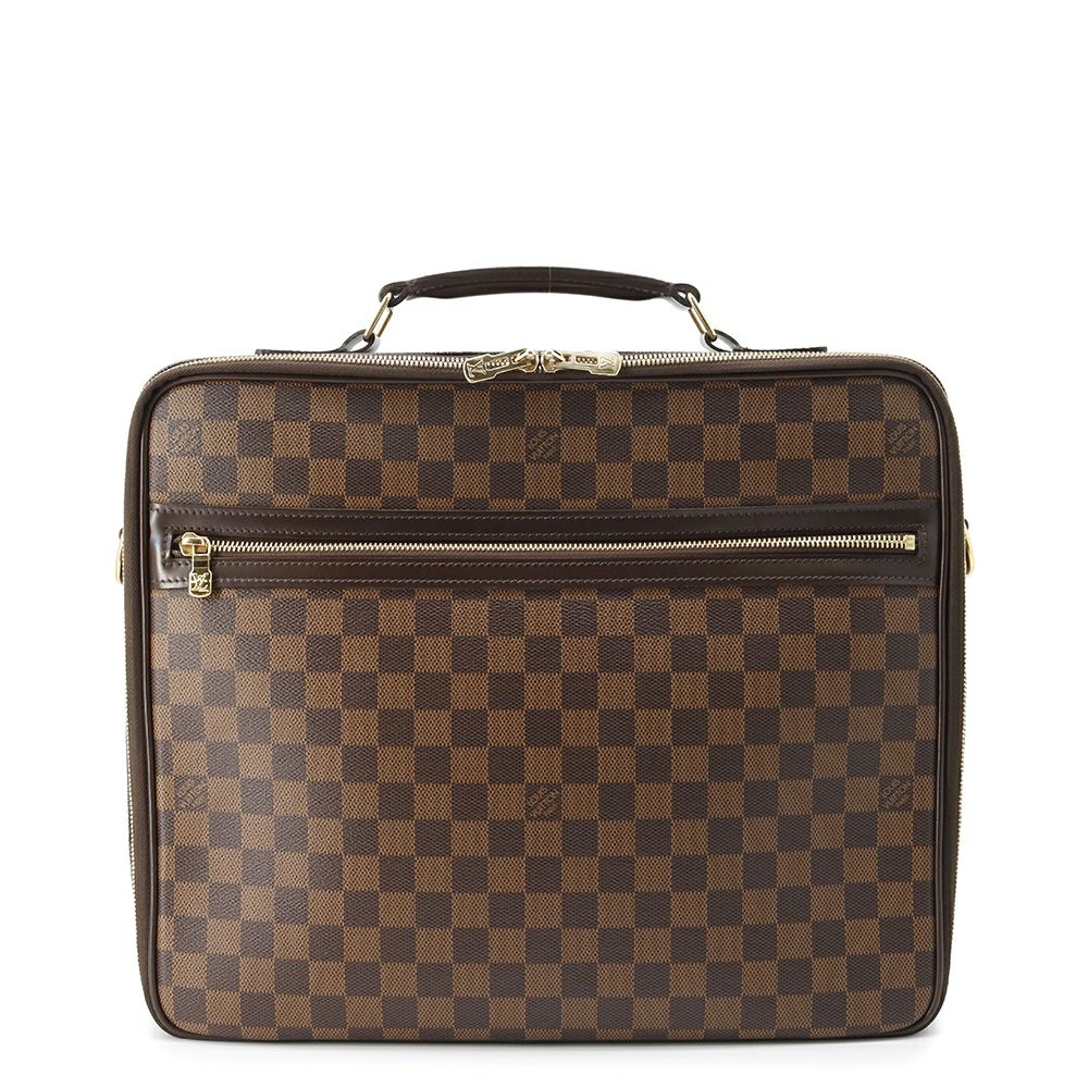 ルイヴィトン ビジネスバッグ ダミエ・エベヌ ポルト・オルディナトゥール・サバナ N58020 ブリーフケース