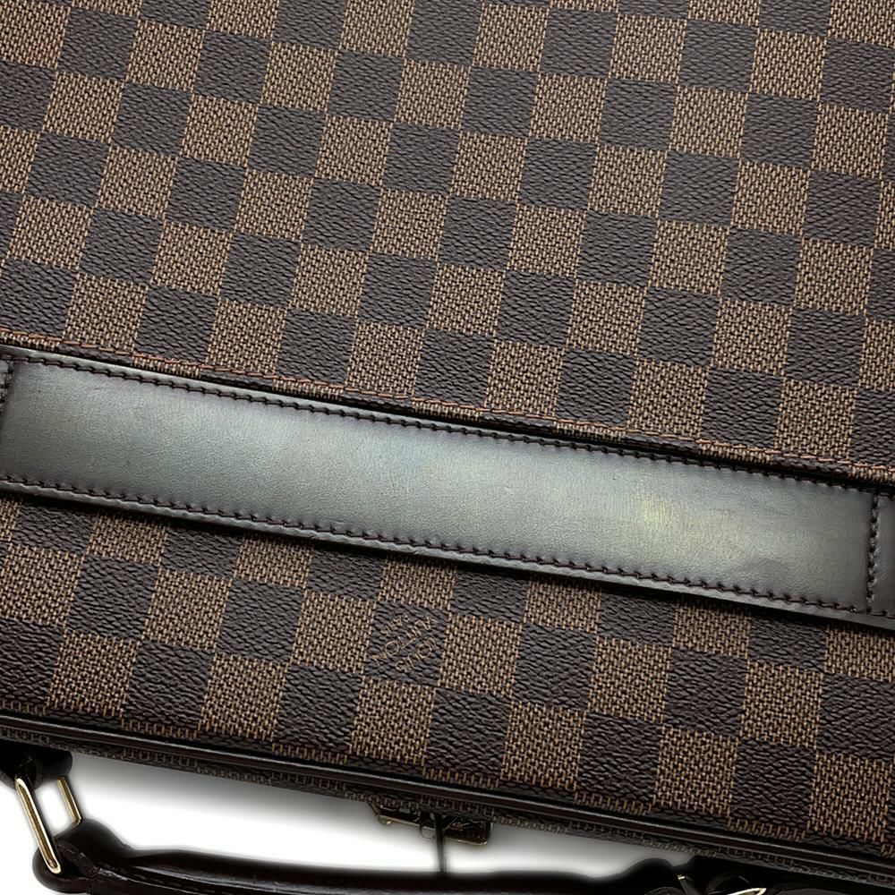 ルイヴィトン ビジネスバッグ ダミエ・エベヌ ポルト・オルディナトゥール・サバナ N58020 ブリーフケース