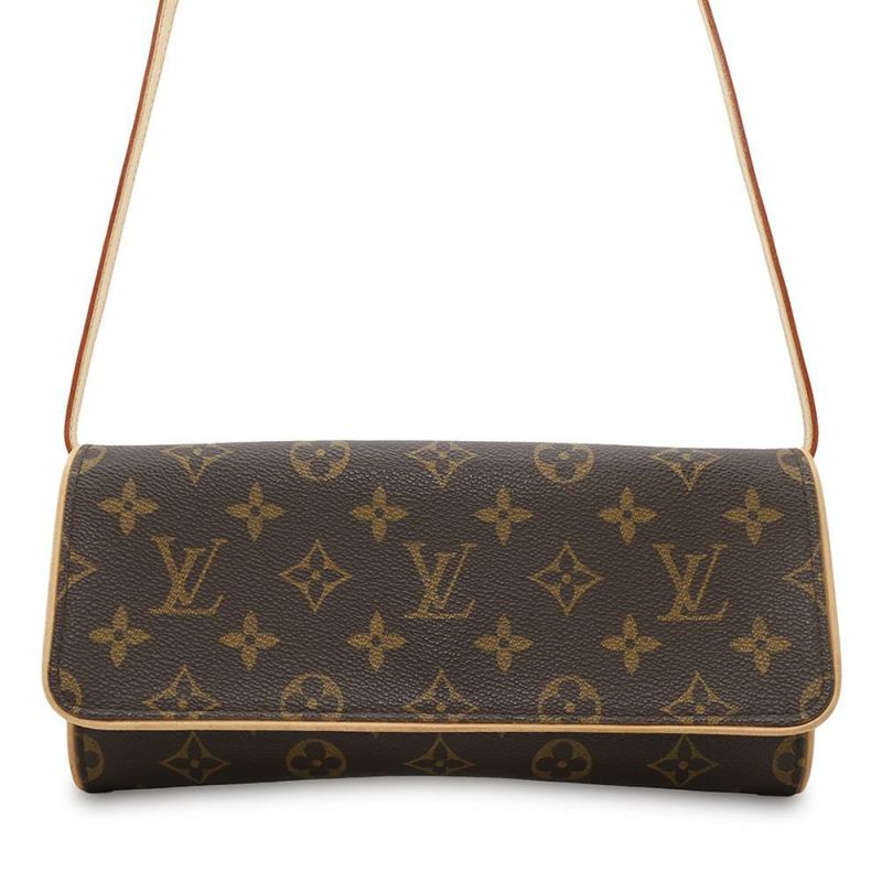 ルイヴィトン ショルダーバッグ モノグラム ポシェットツインGM M51852 LOUIS VUITTON ヴィトン バッグ