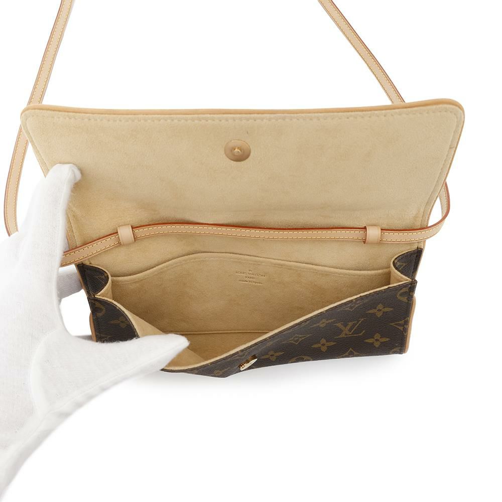 ルイヴィトン ショルダーバッグ モノグラム ポシェットツインGM M51852 LOUIS VUITTON ヴィトン バッグ