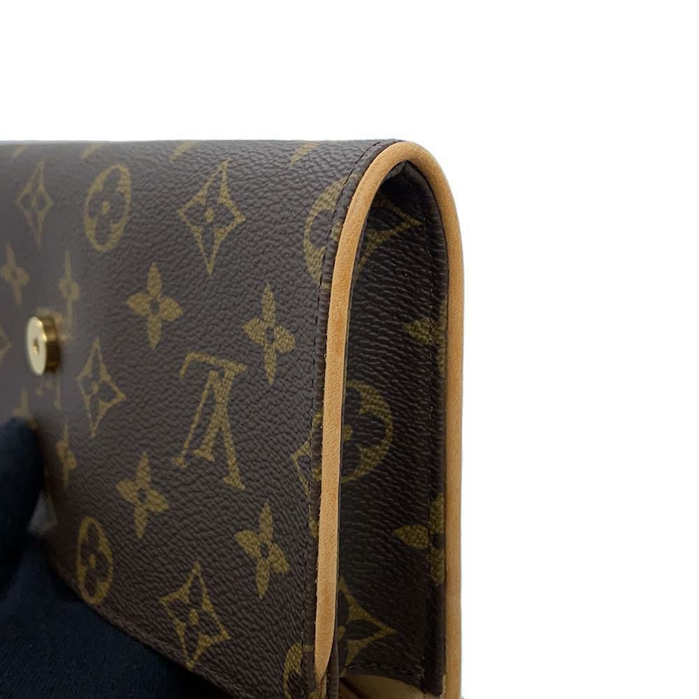 ルイヴィトン ショルダーバッグ モノグラム ポシェットツインGM M51852 LOUIS VUITTON ヴィトン バッグ
