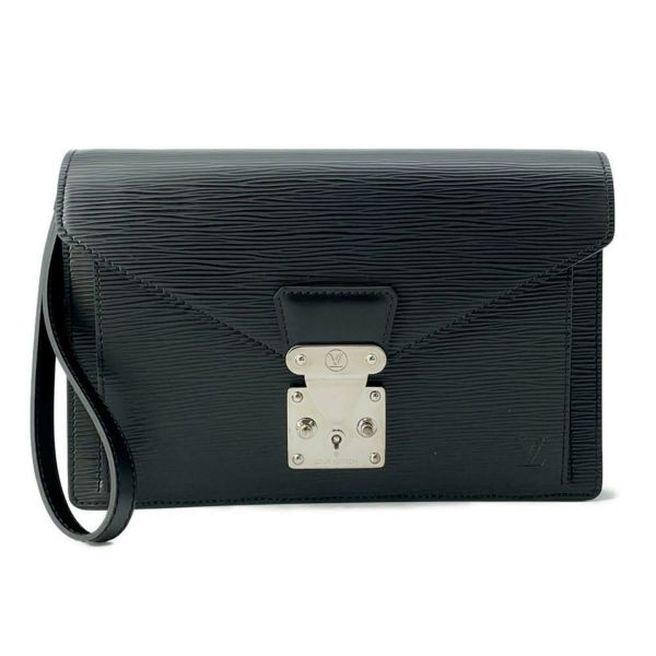 ルイヴィトン セカンドバッグ エピ ポシェット・セリエドラゴンヌ M52762 LOUIS VUITTON  クラッチバッグ メンズ 黒