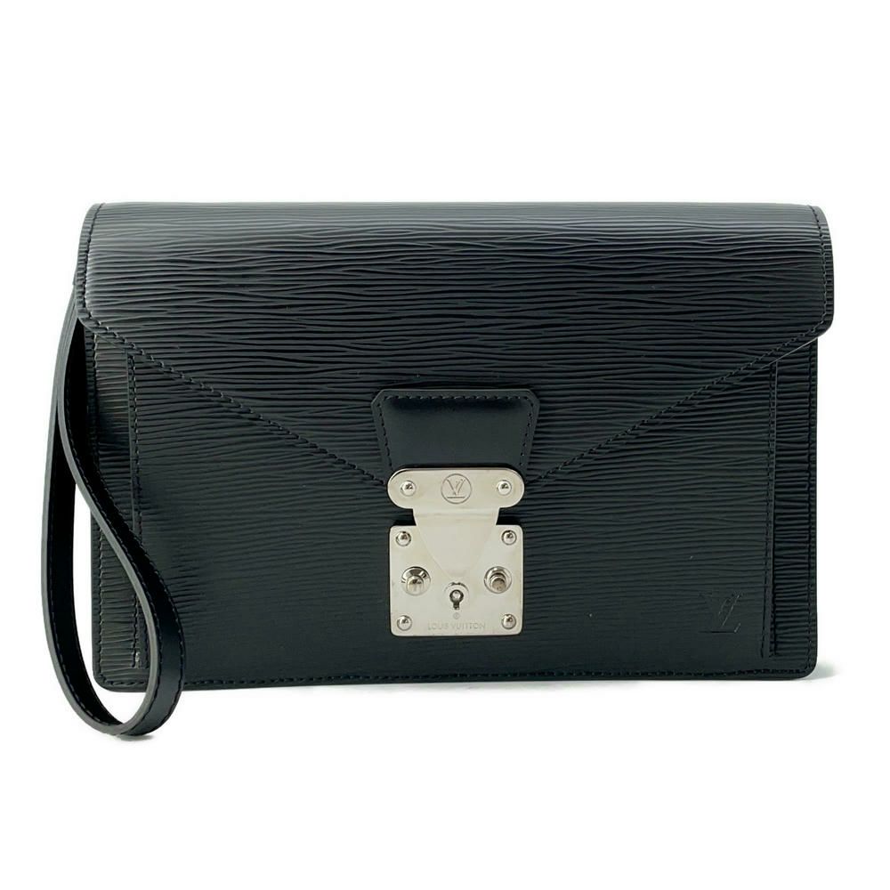 ルイヴィトン セカンドバッグ エピ ポシェット・セリエドラゴンヌ M52762 LOUIS VUITTON  クラッチバッグ メンズ 黒