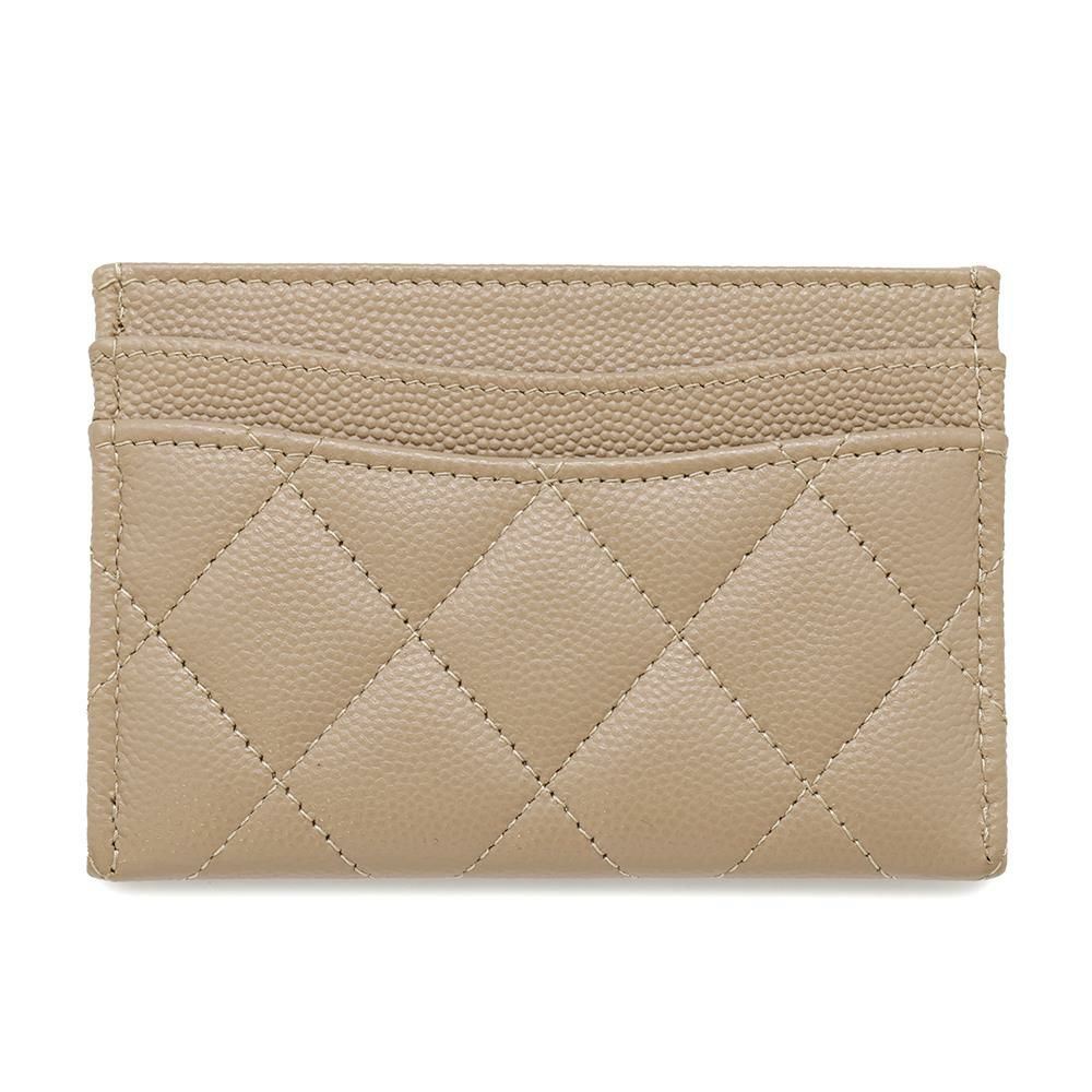 シャネル カードケース クラシック マトラッセ ココマーク キャビアスキン AP0213 CHANEL 定期入れ