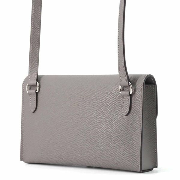 エルメス ショルダーウォレット ナップ トゥーゴー グリメイヤー/シルバー金具 エプソン W刻印