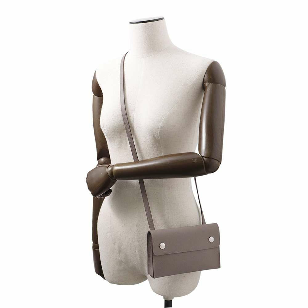 エルメス ショルダーウォレット ナップ トゥーゴー グリメイヤー/シルバー金具 エプソン W刻印