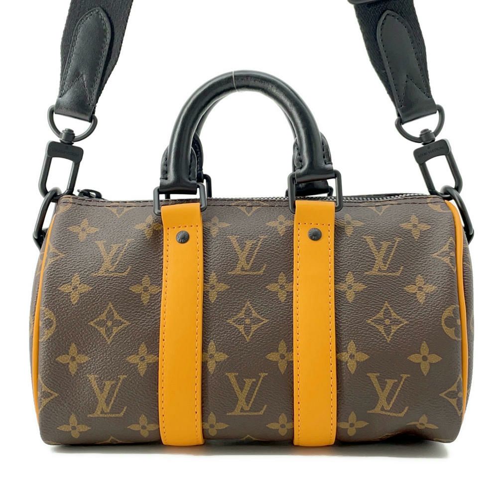 ルイヴィトン ショルダーバッグ モノグラム マカサー キーポル・バンドリエール 25 M46687 LOUIS VUITTON 2way