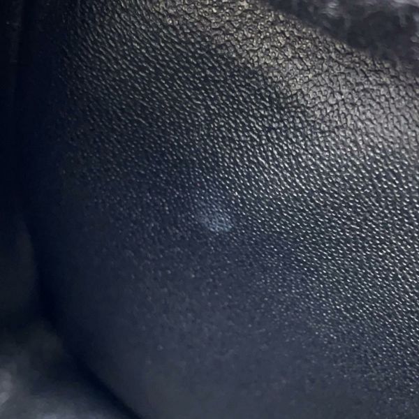 シャネル チェーンショルダーバッグ マトラッセ ココマーク トップハンドル ミニ キャビアスキン AS2431 黒