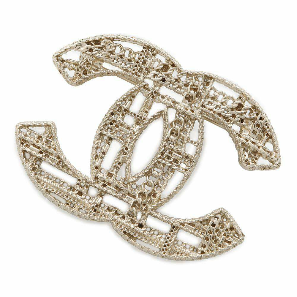 シャネル ブローチ ココマーク ツイード GP B13 B CHANEL アクセサリー