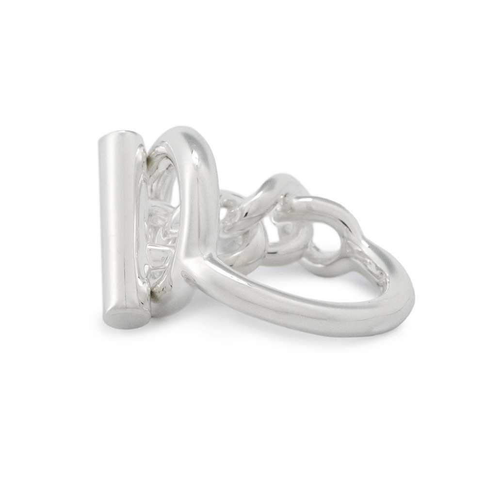 エルメス リング クロワゼットMM SV925シルバー リングサイズ53 HERMES  