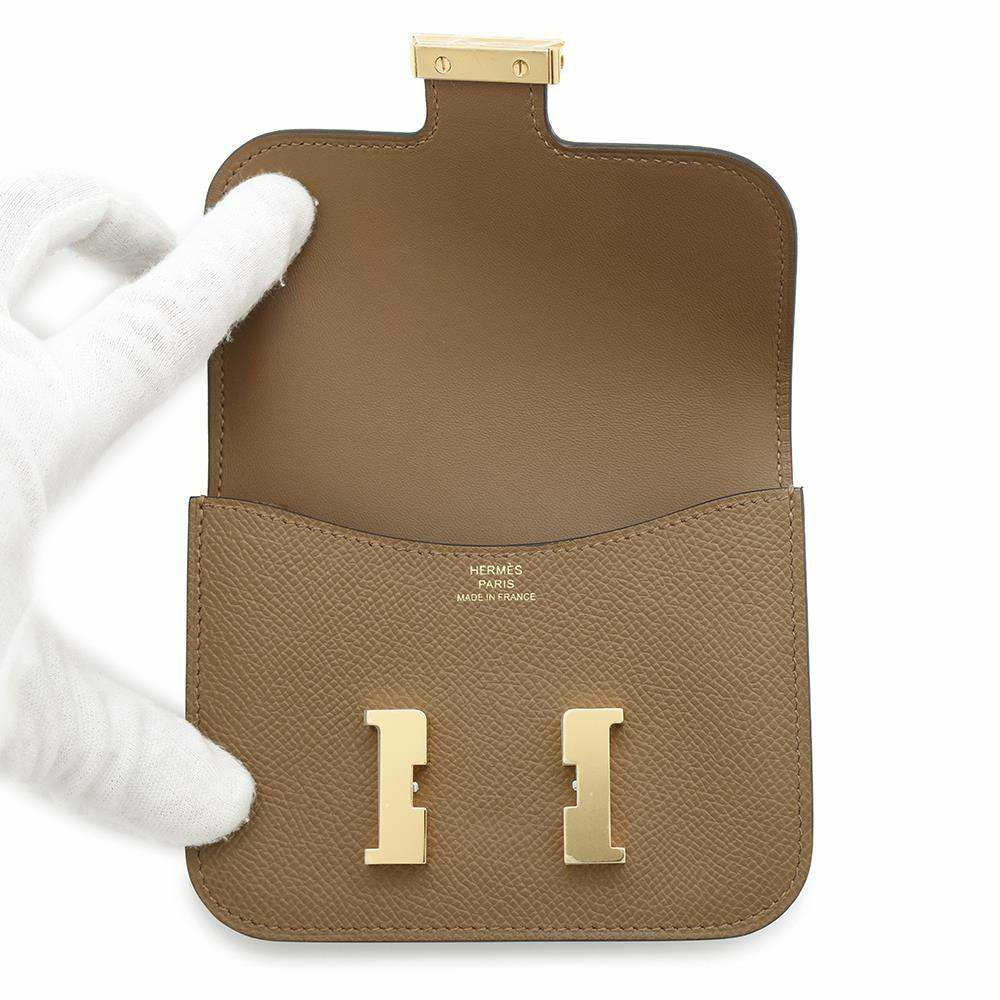 エルメス 財布 コンスタンス スリム アルザン/ゴールド金具 エプソン W刻印 HERMES 財布