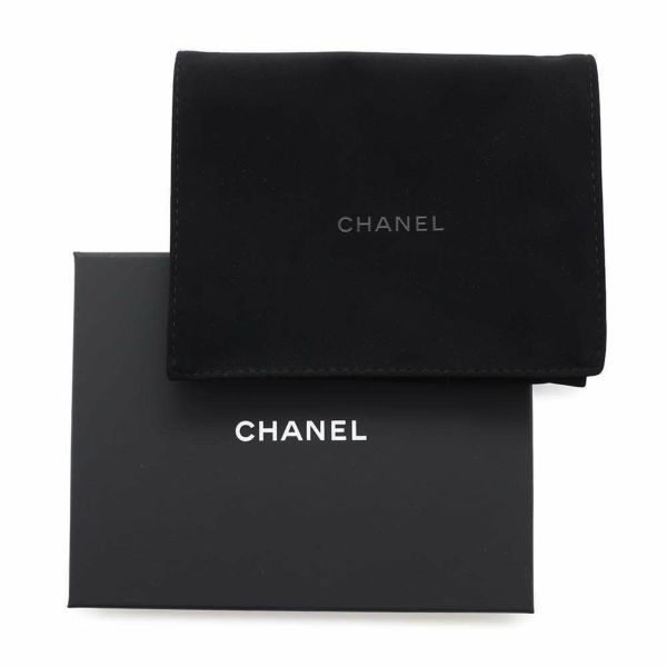 シャネル コインケース マトラッセ ココマーク キャビスキン AP4332 CHANEL 財布 黒