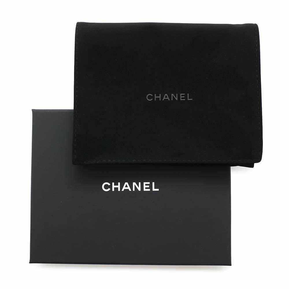 シャネル コインケース マトラッセ ココマーク キャビスキン AP4332 CHANEL 財布 黒