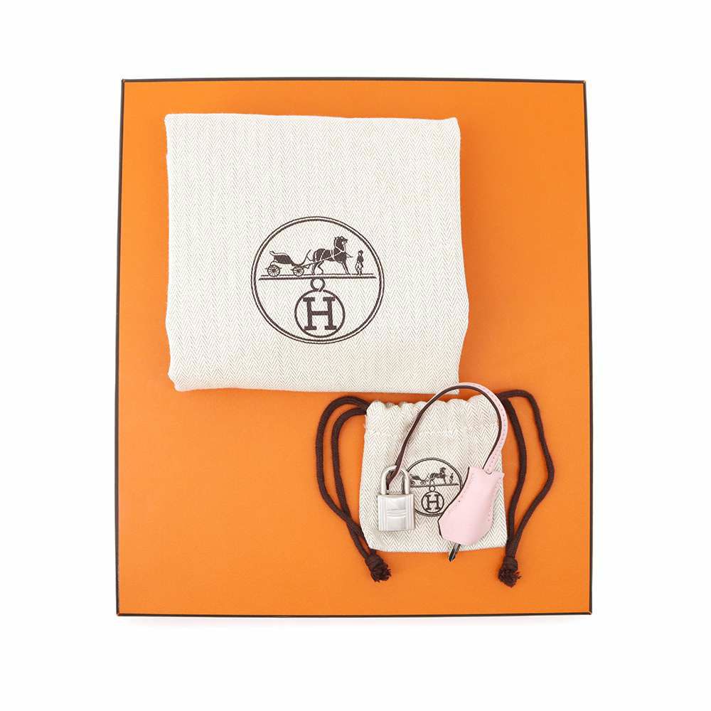 エルメス バーキン25 ローズサクラ/シルバー金具 スイフト D刻印 HERMES ハンドバッグ