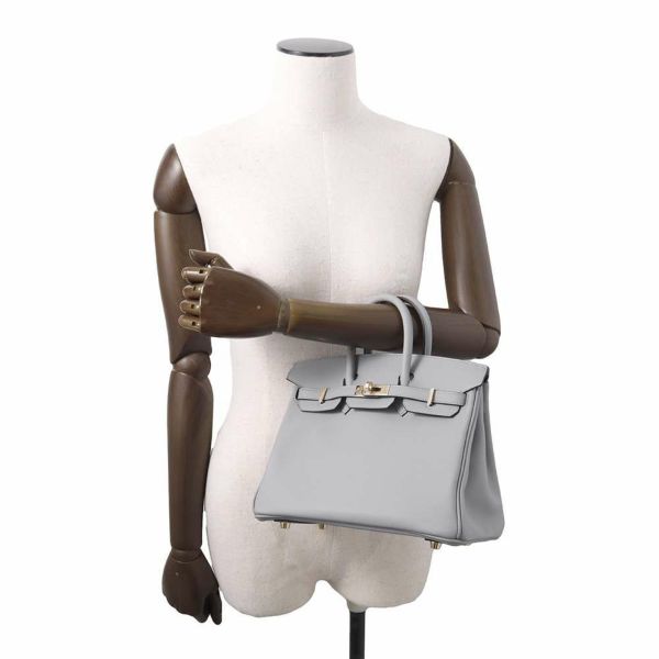 エルメス バーキン25 グリパンタン/シャンパンゴールド金具 スイフト K刻印 HERMES