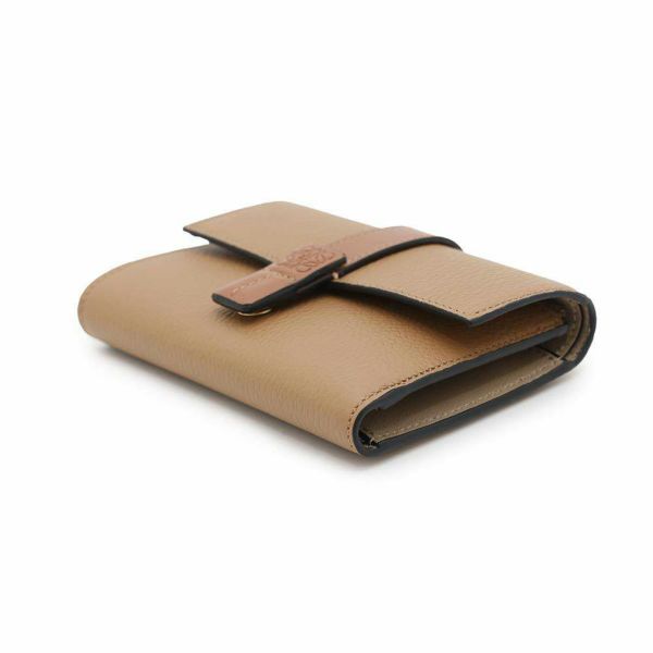 ロエベ 三つ折り財布 アナグラム スモール バーティカル ウォレット C660S86X04 LOEWE 財布