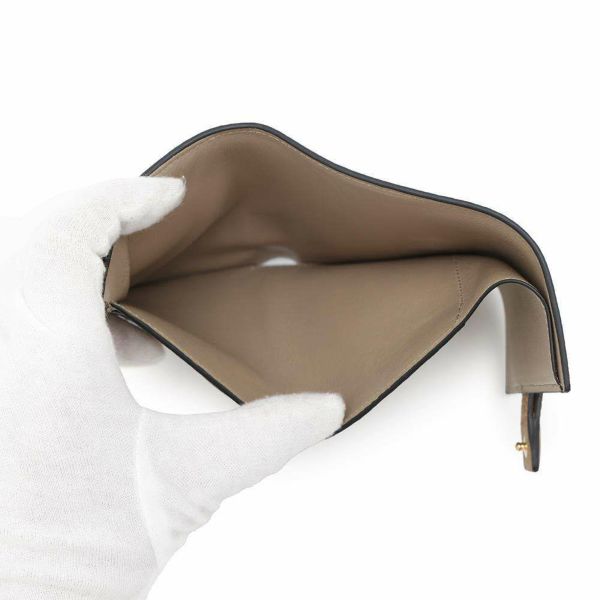 ロエベ 三つ折り財布 アナグラム スモール バーティカル ウォレット C660S86X04 LOEWE 財布