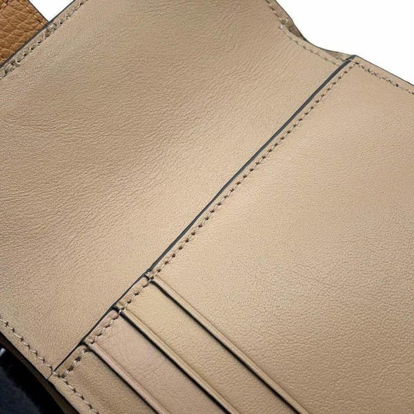 ロエベ 三つ折り財布 アナグラム スモール バーティカル ウォレット C660S86X04 LOEWE 財布