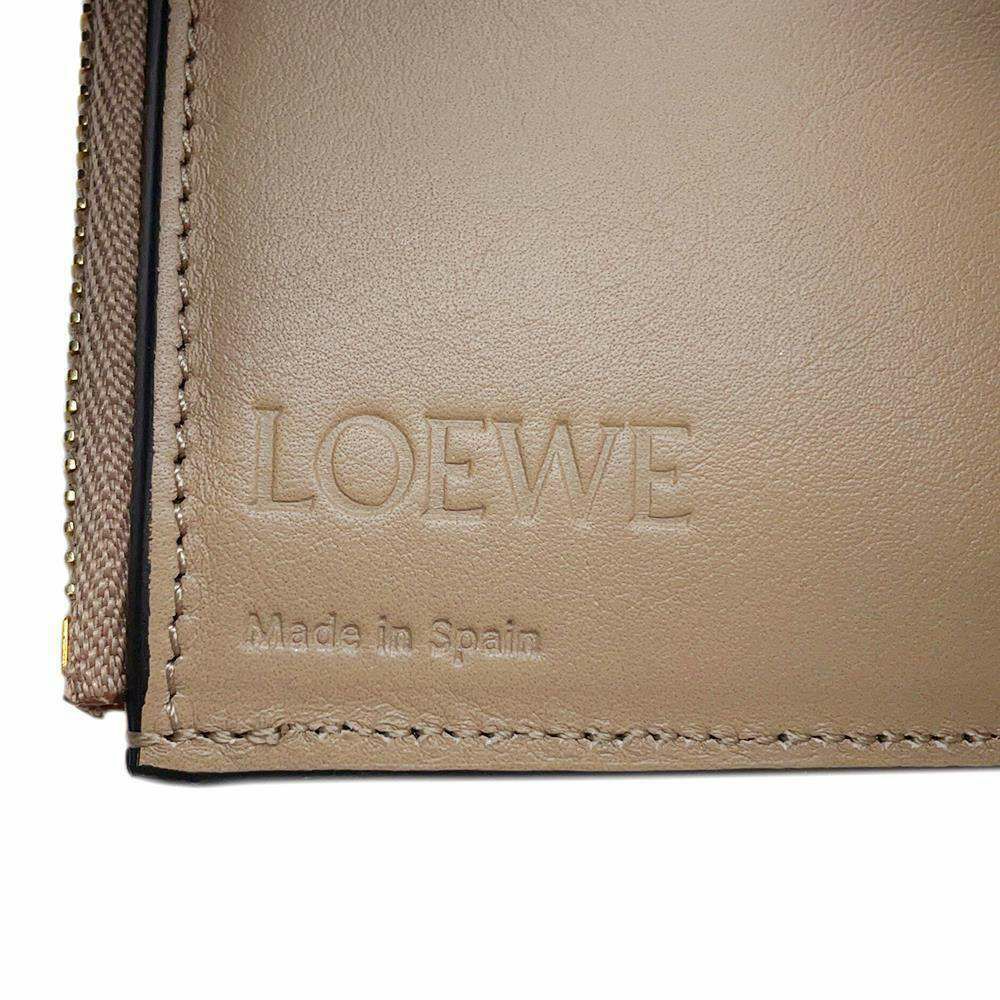 ロエベ 三つ折り財布 アナグラム スモール バーティカル ウォレット C660S86X04 LOEWE 財布