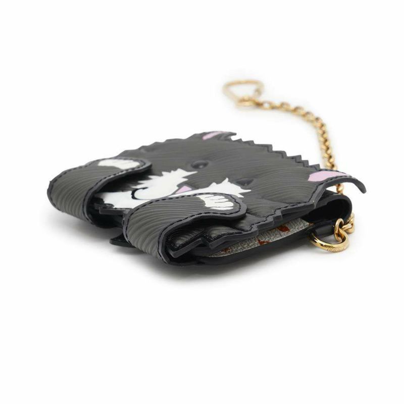 ルイヴィトン カードケース エピ キャットグラム・カードホルダー M63898 ヴィトン パスケース 名刺入れ ネコ