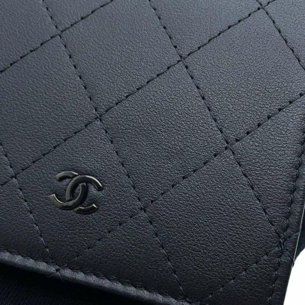 CHANELマトラッセココマーククラシックスモールウォレット二つ折り財布 シャネル 二つ折り財布 ココマーク マトラッセ クラシック