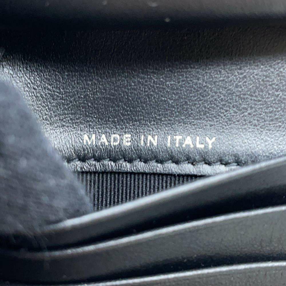 シャネル 二つ折り財布 ココマーク マトラッセ クラシック スモールウォレット レザー AP3817 黒