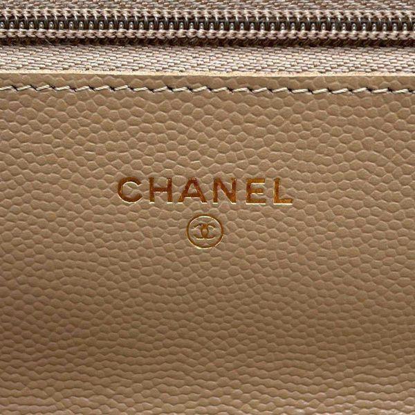 シャネル チェーンウォレット クラシック マトラッセ ココマーク キャビアスキン AP0250 CHANEL 財布