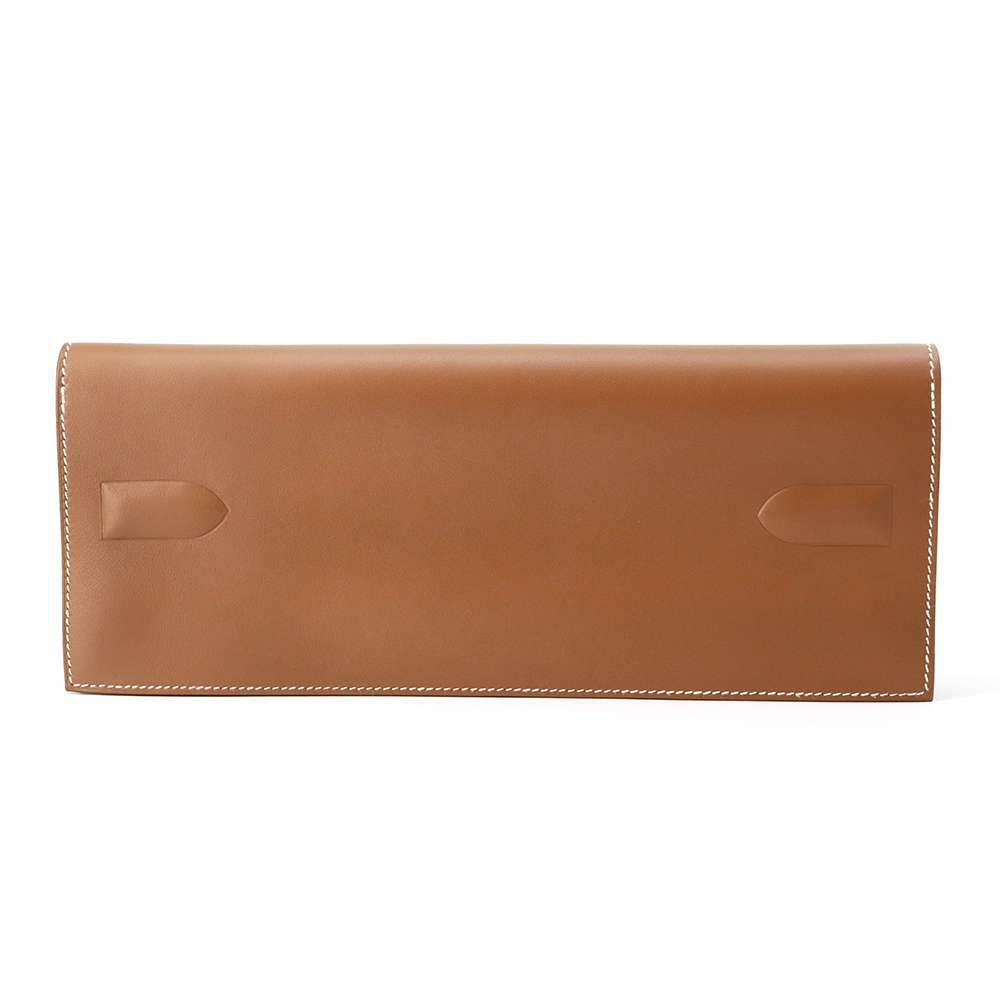 エルメス クラッチバッグ バーキン シャドウ ゴールド スイフト B刻印 HERMES バッグ