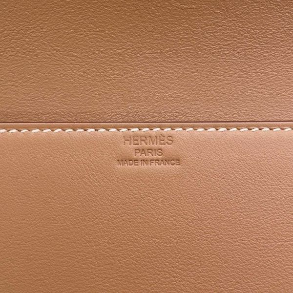 エルメス クラッチバッグ バーキン シャドウ ゴールド スイフト B刻印 HERMES バッグ