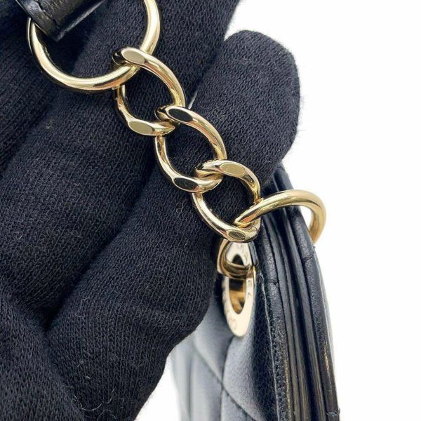 シャネル ネームタグ マトラッセ ココマーク ラムスキン CHANEL ノベルティ 黒 安心保証 | 中古・新品ブランド販売ギャラリーレア公式通販