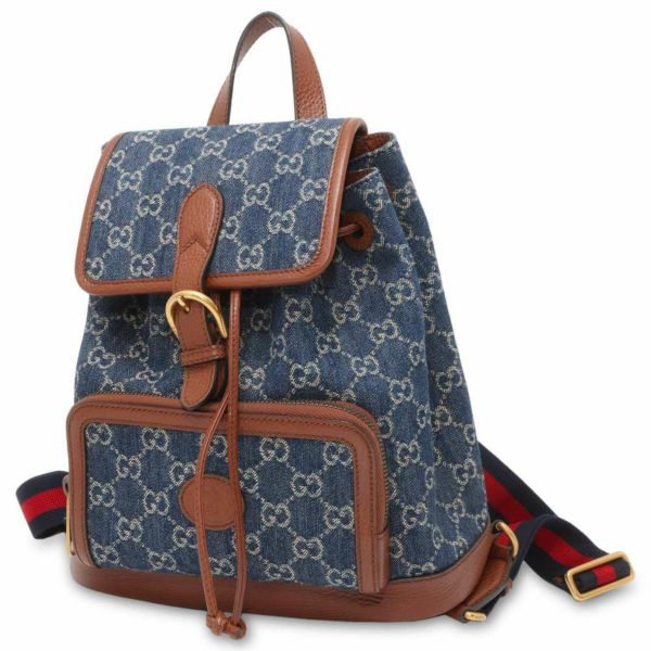 グッチ リュック インターロッキングG GGデニム 674147 GUCCI バッグ バックパック