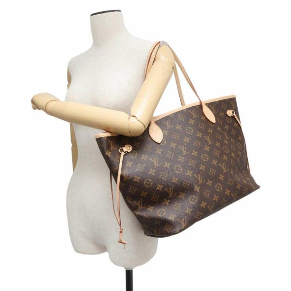 ルイヴィトン トートバッグ モノグラム ネヴァーフルMM ポーチ付き M41177 LOUIS VUITTON ヴィトン バッグ