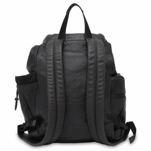 ルイヴィトン リュック モノグラム・シャドウ ディスカバリー バックパック M43680 LOUIS VUITTON メンズ 黒