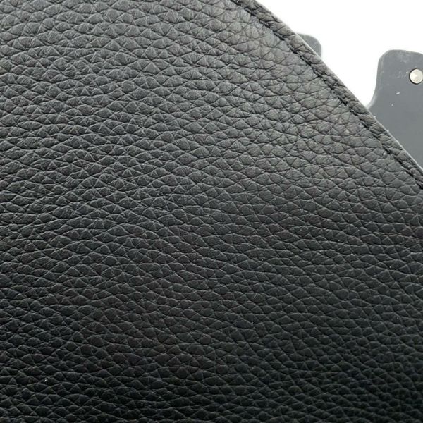 クリスチャン・ディオール ショルダーバッグ オブリーク サドル フラップ メッセンジャー 1ADPO049YKS 黒 トロッター