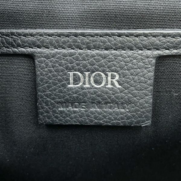 クリスチャン・ディオール ショルダーバッグ オブリーク サドル フラップ メッセンジャー 1ADPO049YKS 黒 トロッター
