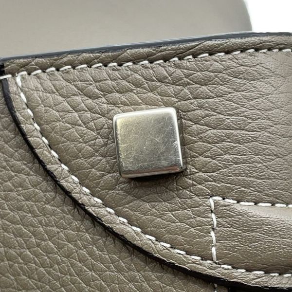 セリーヌ ハンドバッグ ラゲージ マイクロショッパー レザー 189793  CELINE バッグ グレージュ