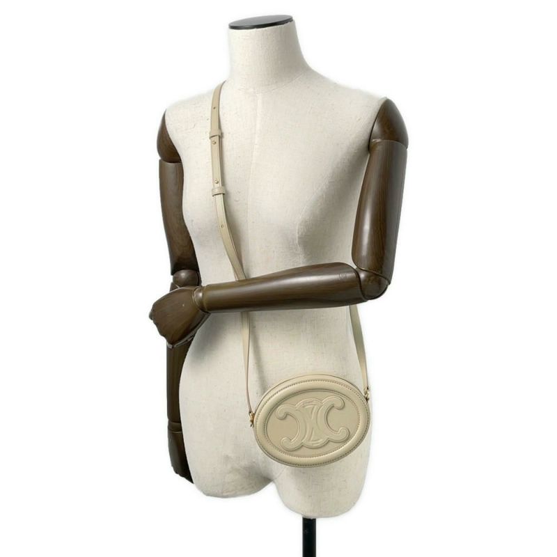 セリーヌ ショルダーバッグ オーバルパース キュイルトリオンフ 10I703DPQ CELINE バッグ