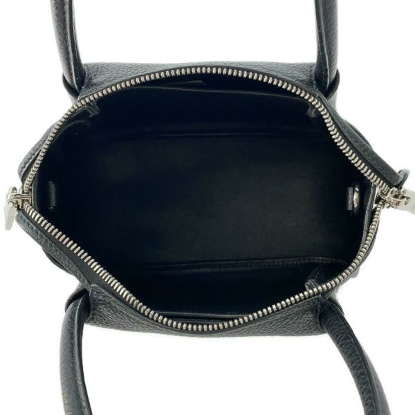 プラダ ハンドバッグ フルー ヴィッテロダイノソフトレザー ミニ 1BA362 PRADA 2WAYショルダーバッグ 黒