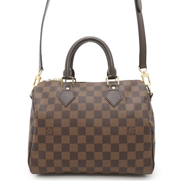 ルイヴィトン ハンドバッグ ダミエ・エベヌ スピーディ・バンドリエール25 N41181 LOUIS VUITTON 2wayショルダーバッグ