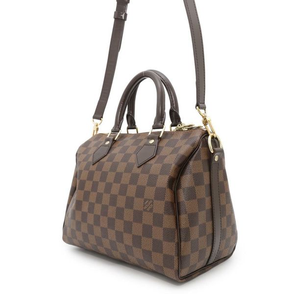 ルイヴィトン ハンドバッグ ダミエ・エベヌ スピーディ・バンドリエール25 N41181 LOUIS VUITTON 2wayショルダーバッグ