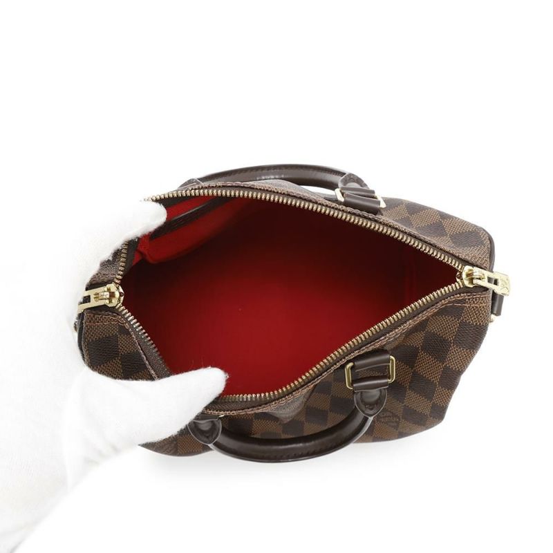 ルイヴィトン ハンドバッグ ダミエ・エベヌ スピーディ・バンドリエール25 N41181 LOUIS VUITTON 2wayショルダーバッグ